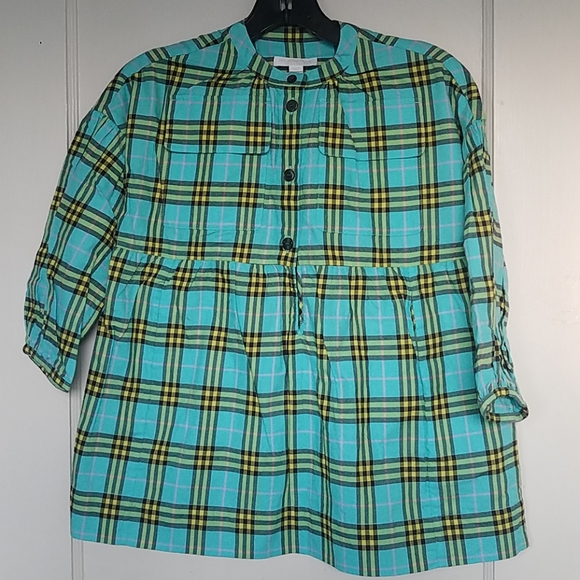burberry green plaid dress Burberry Check wool-blend midi dress in green - Burberry